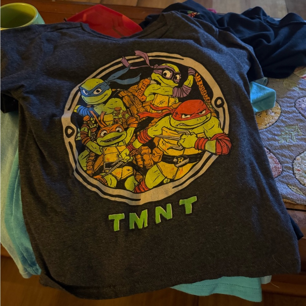 TMNT Kids Graphic T-Shirt - Gray
